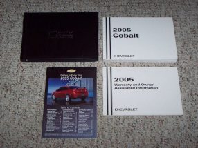 2005 Chevrolet Cobalt Owner's Manual Set