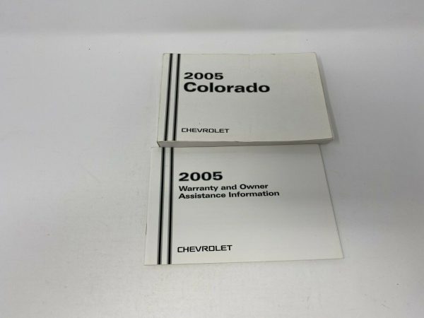 2005 Chevrolet Colorado Owner's Manual Set