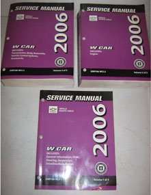 2006 Chevrolet Impala & Monte Carlo Service Manual