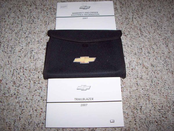 2007 Chevrolet Trailblazer Owner Operator User Guide Manual Set