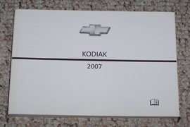 2007 Chevrolet Kodiak Medium Duty Truck Owner Operator User Guide Manual