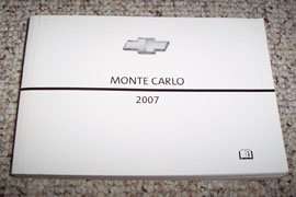 2007 Chevrolet Monte Carlo Owner's Manual