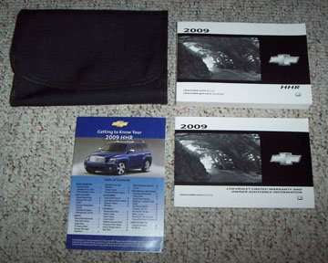 2009 Chevrolet HHR Owner's Manual Set