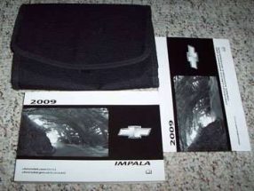 2009 Chevrolet Impala Owner's Manual Set