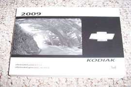 2009 Chevrolet Kodiak Medium Duty Truck Owner's Manual