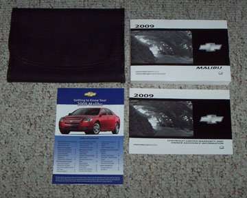 2009 Chevrolet Malibu Owner's Manual Set