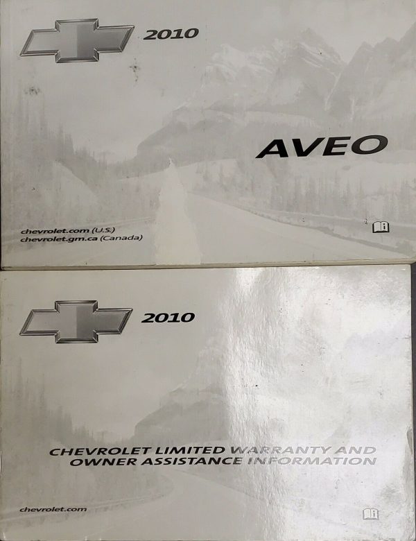 2010 Chevrolet Aveo Owner's Manual Set