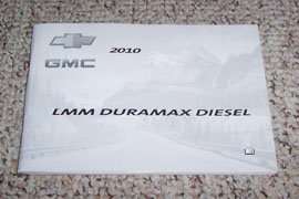 2010 Chevrolet Express Duramax Diesel Owner's Manual Supplement