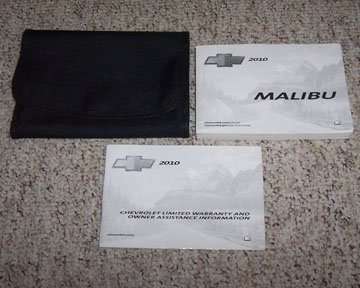 2010 Chevrolet Malibu Owner's Manual Set