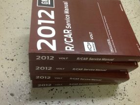2012 Chevrolet Volt Service Manual