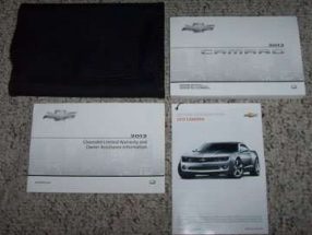 2012 Chevrolet Camaro Owner's Manual Set