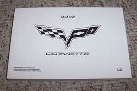 2012 Chevrolet Corvette Owner's Manual