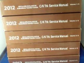 2012 Chevrolet Tahoe Service Manual