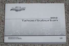 2012 Chevrolet Tahoe & Suburban Owner's Manual