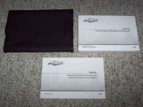 2012 Chevrolet Tahoe & Suburban Owner's Manual Set