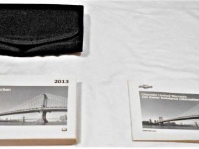 2013 Chevrolet Tahoe Hybrid Owner's Manual Set