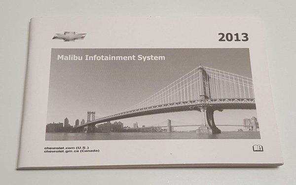 2013 Chevrolet Malibu Infotainment System Manual