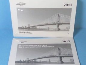 2013 Chevrolet Trax Owner's Manual Set