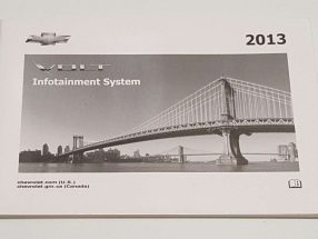 2013 Chevrolet Volt Infotainment System Manual