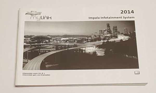 2014 Chevrolet Impala MyLink Infotainment System Manual