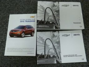 2015 Chevrolet Traverse Owner's Manual Set