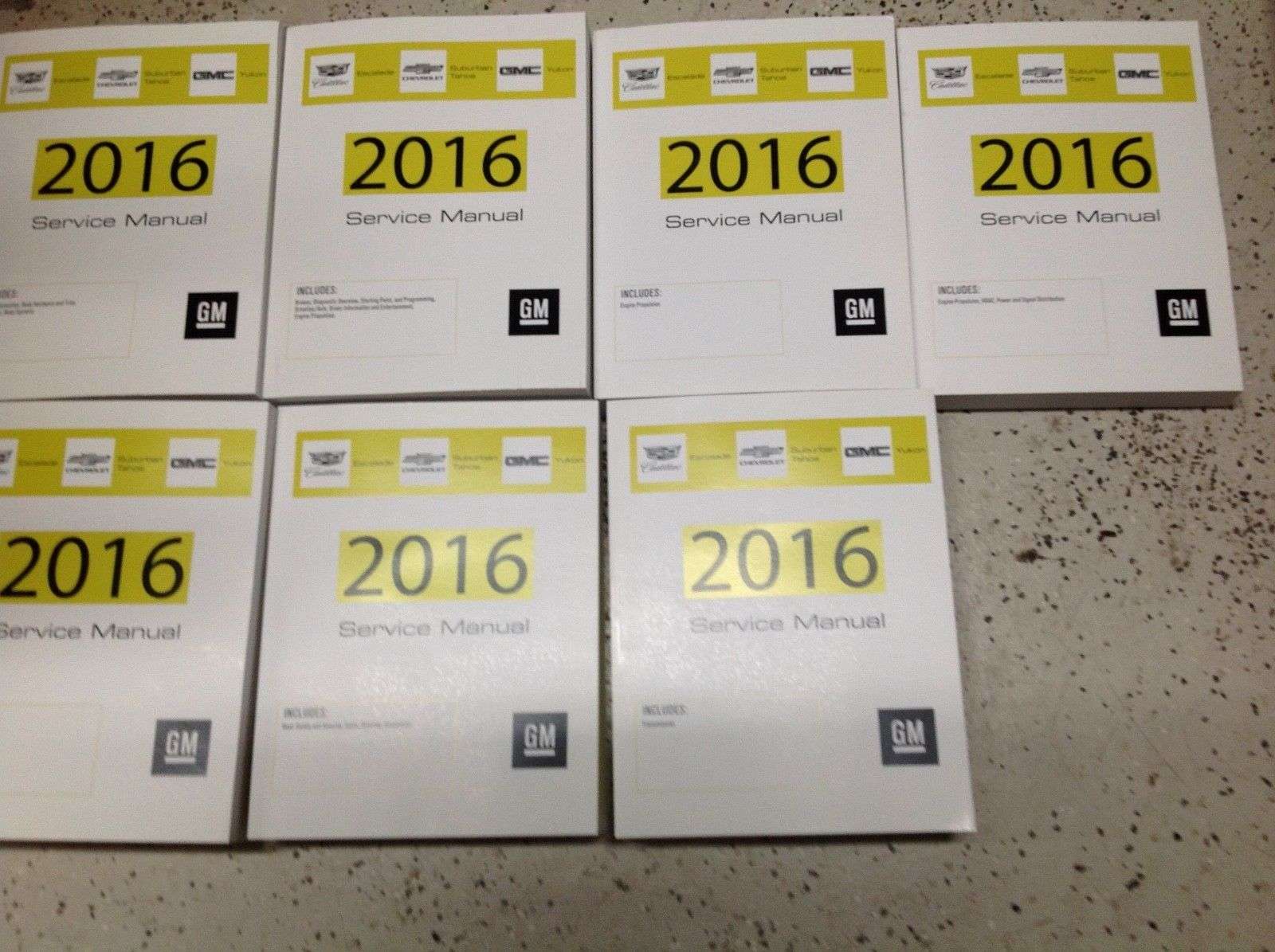 2016 CHEVROLET SUBURBAN OWNERS MANUAL PDF visual data 4