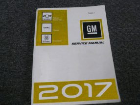 2017 Chevrolet Tahoe Service Manual