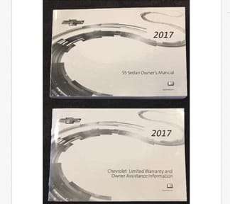 2017 Chevrolet SS Owner Operator User Guide Manual Set