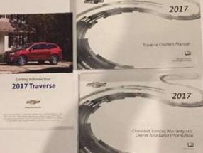 2017 Chevrolet Traverse Owner Operator User Guide Manual Set