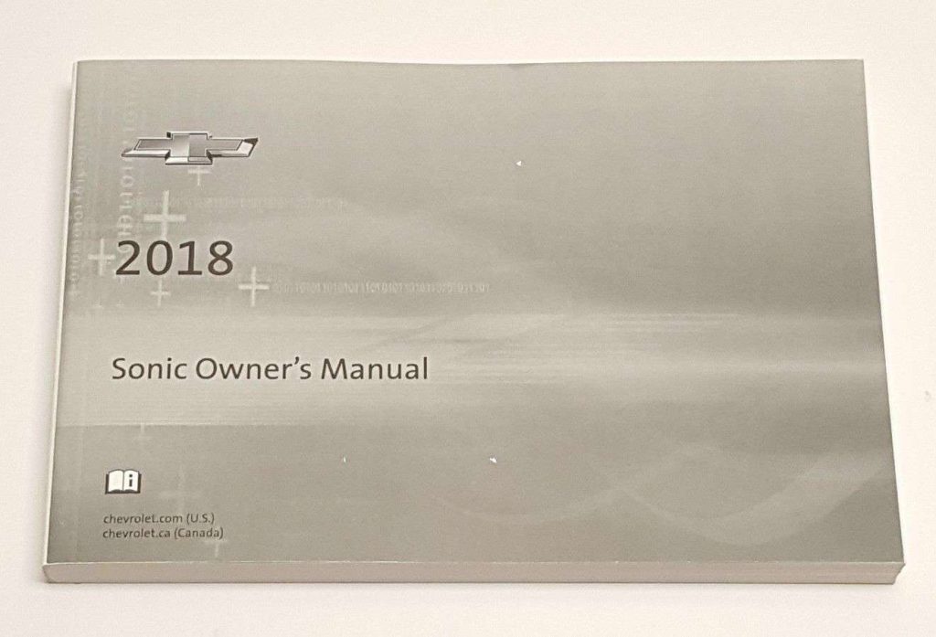 2018 CHEVY SONIC OWNERS MANUAL intelligence overview