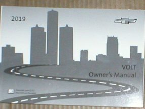 2019 Chevrolet Volt Owner's Manual