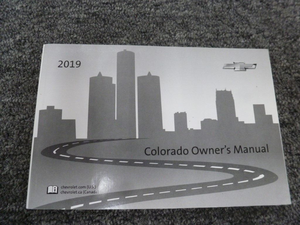 2019 Chevrolet Colorado Owner's Manual