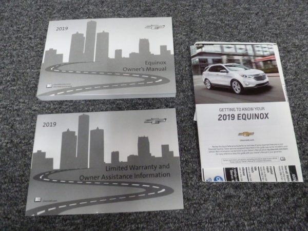 2019 Chevrolet Equinox Owner's Manual Set