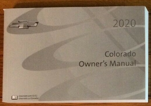 2020 Chevrolet Colorado Owner's Manual