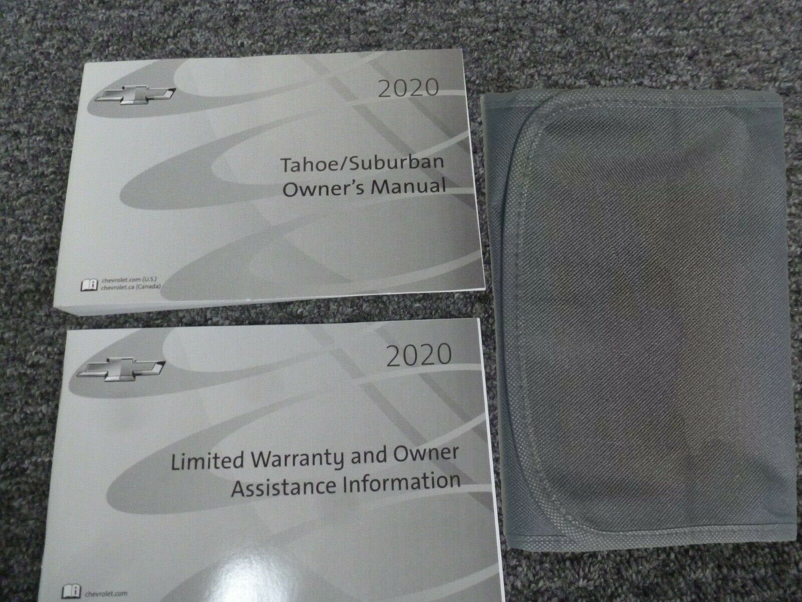 2020 Chevrolet Tahoe Owner's Manual Set 2020 Chevrolet Tahoe Owner's Manual Set