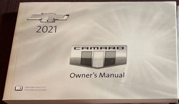 2021 Chevrolet Camaro Owner's Manual