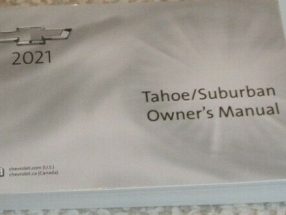 2021 Chevrolet Tahoe Owner's Manual