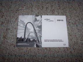 2015 Chevrolet Volt MyLink Infotainment System Manual
