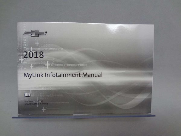 2018 Chevrolet Volt MyLink Infotainment System Manual